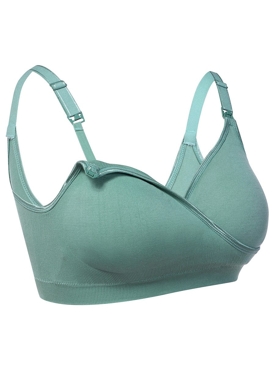 Wholesale 3 Pcs Nursing Bra Full Bust Seamless Nursing Maternity Breastfeeding Bras Adjustable Sleep Bra