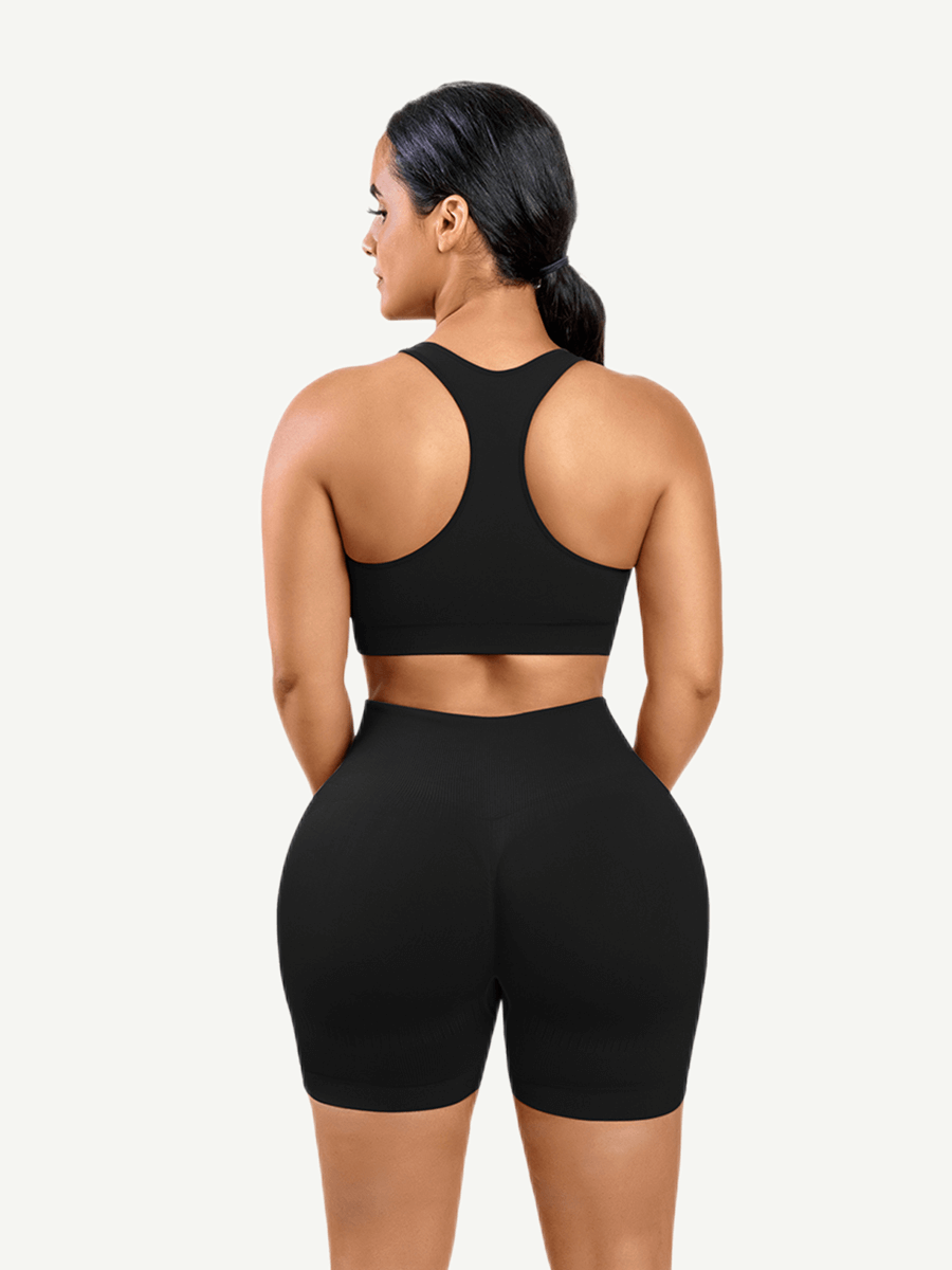 Wholesale 🌿Eco-friendly Sexy V Neck Seamless Sportswear