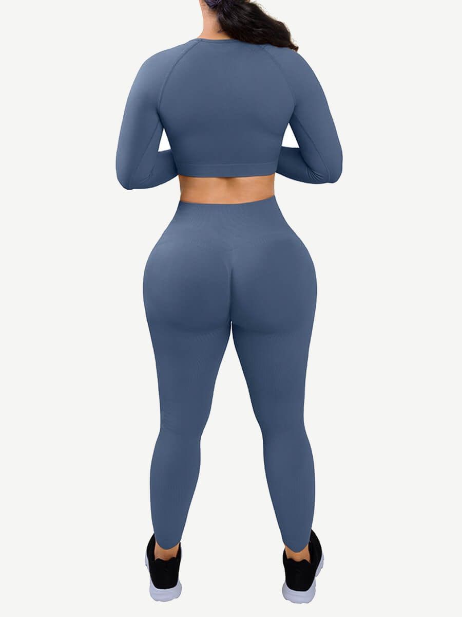 WholesaleđżEco-friendly 3D Printing Thumbhole Seamless Sportswear
