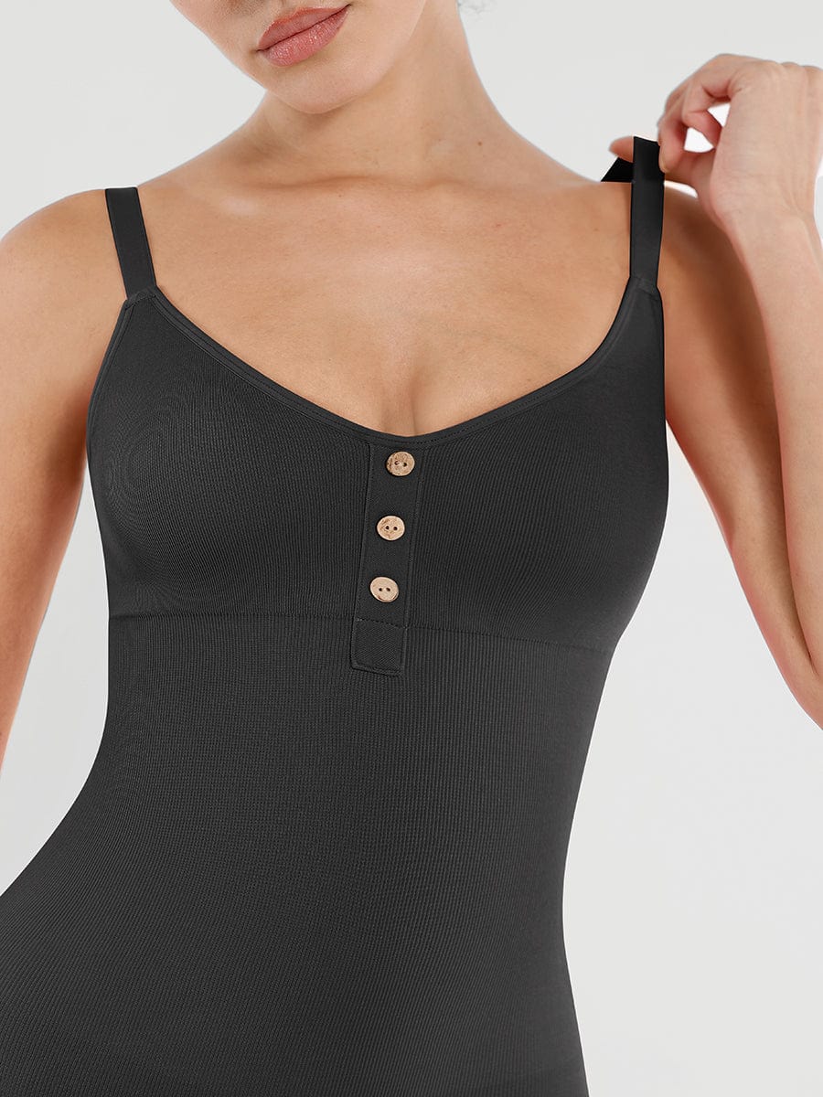 Jesbi Gibhor Seamless Bust Support Waist and Abdomen Shaping Butt Lifting Jumpsuit