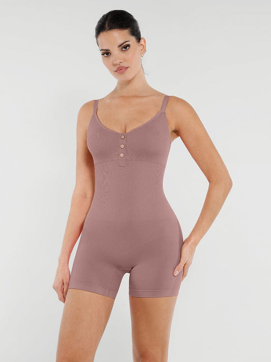 Jesbi Gibhor Seamless Bust Support Waist and Abdomen Shaping Butt Lifting Jumpsuit
