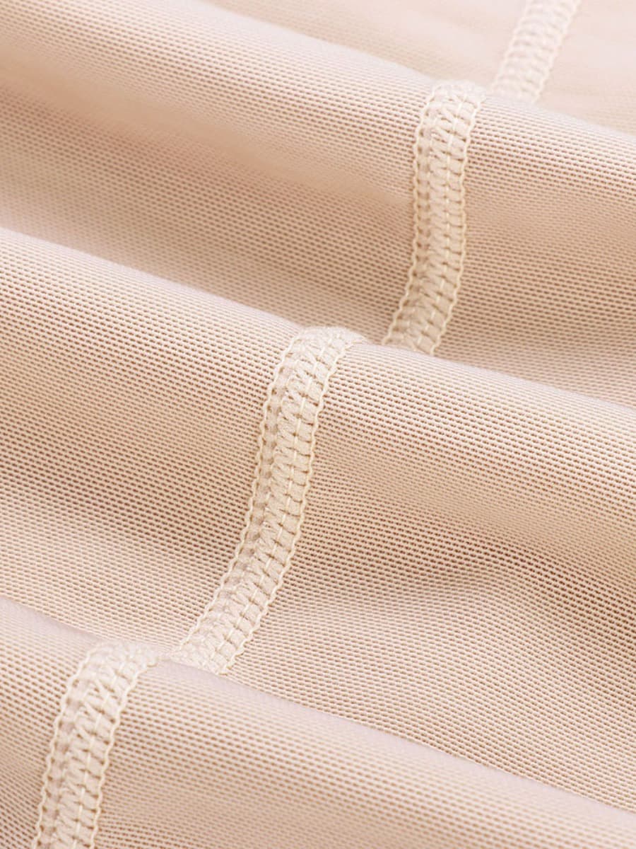 Wholesale Ultimate Stretch Nude Hooks Crotchless Unpadded Big Size Shapewear