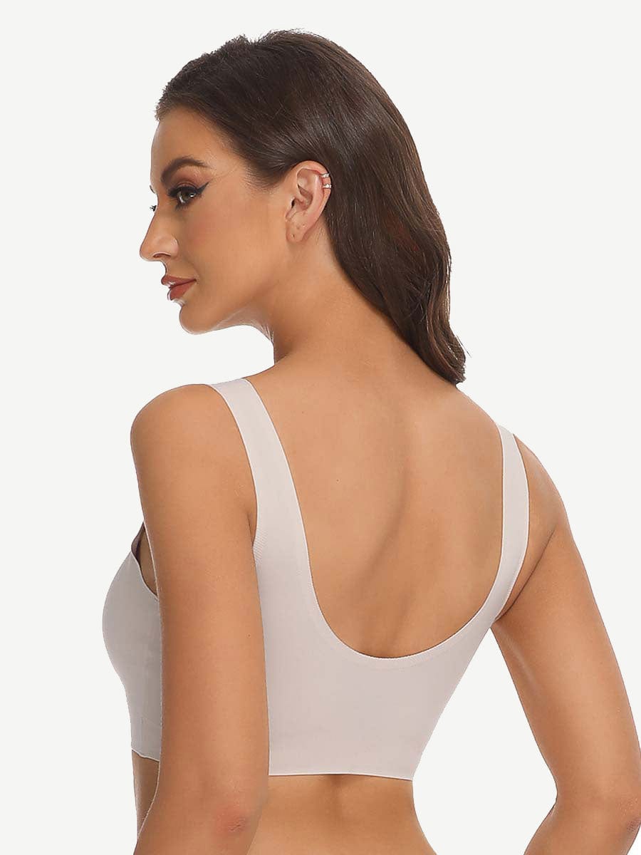 Wholesale Soft-Touch Smoothing Fabric Fashion Elasticity Seamless Bra Lightweight