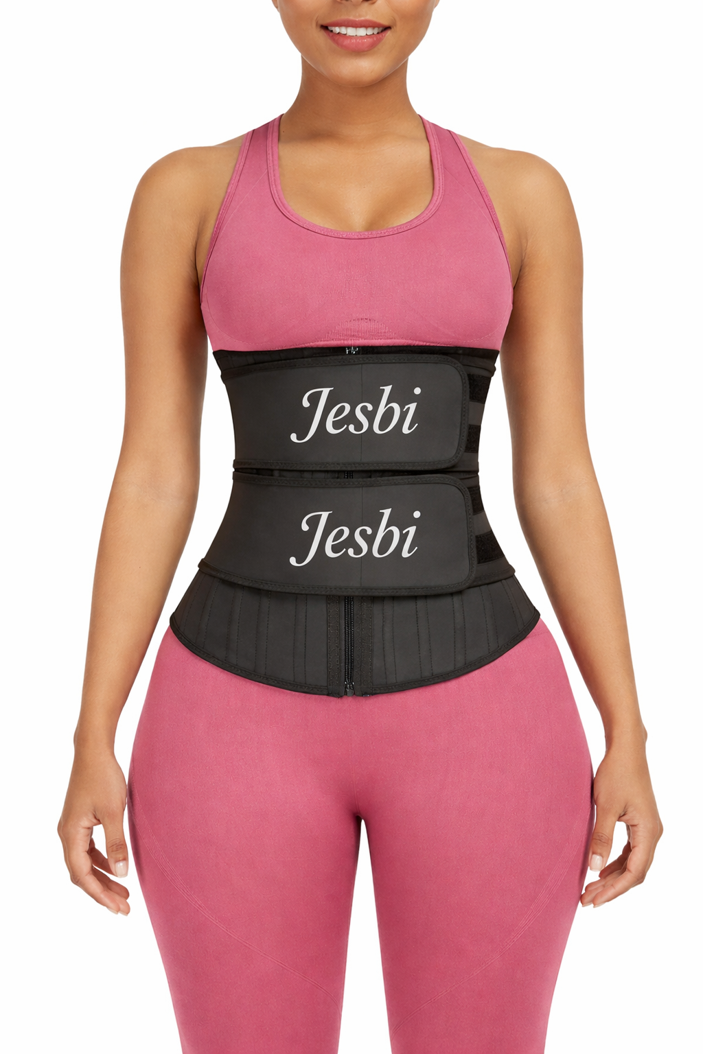 Jesbi Eli Black 25 Steel Stoned Latex Waist Trainer
